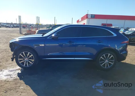 2022 Jaguar F-Pace S P250 Awd Automatic z USA, uszkodzony, nr VIN SADCJ2EX1NA699074